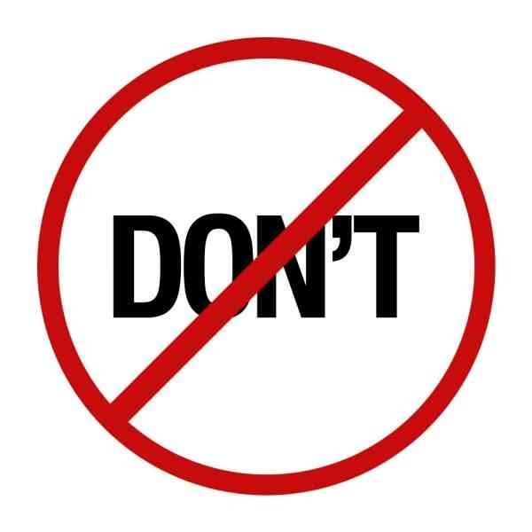 dont